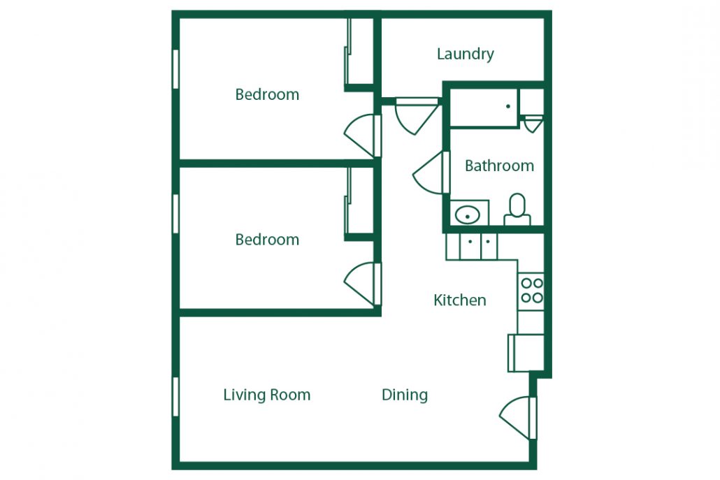 Versailles Senior Apartments 2 Bedroom Apartments